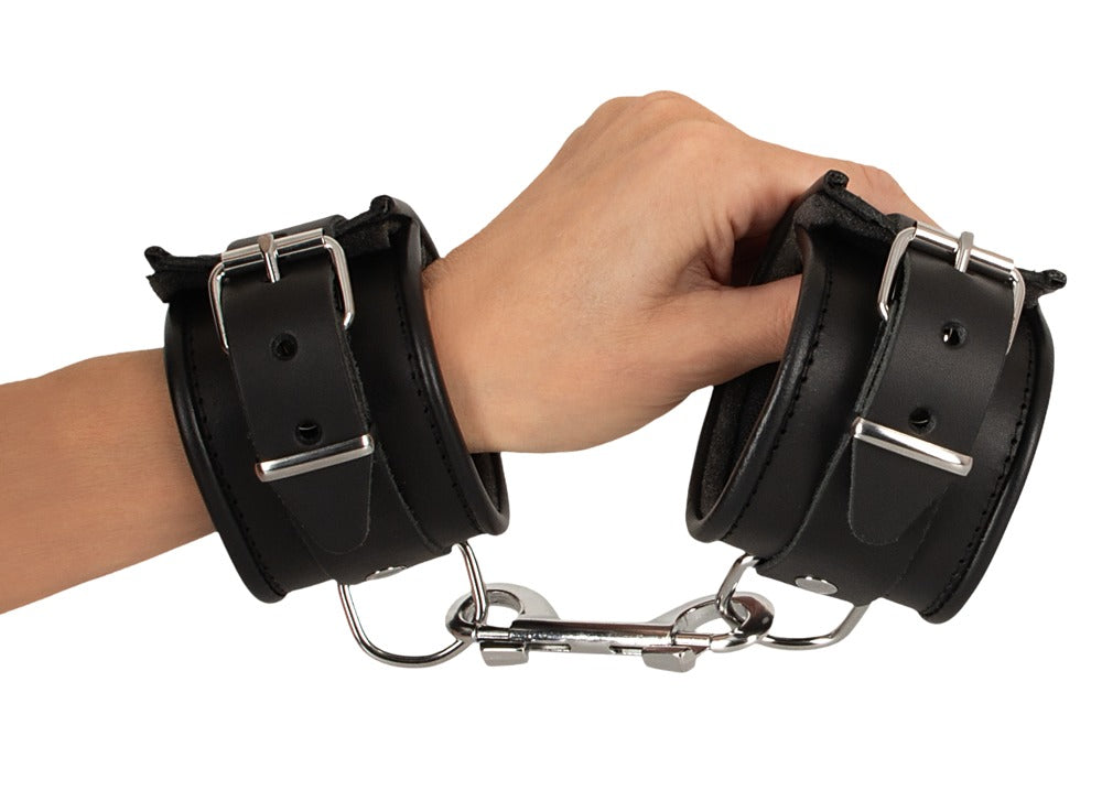 Klassiske Læder Håndmanchetter