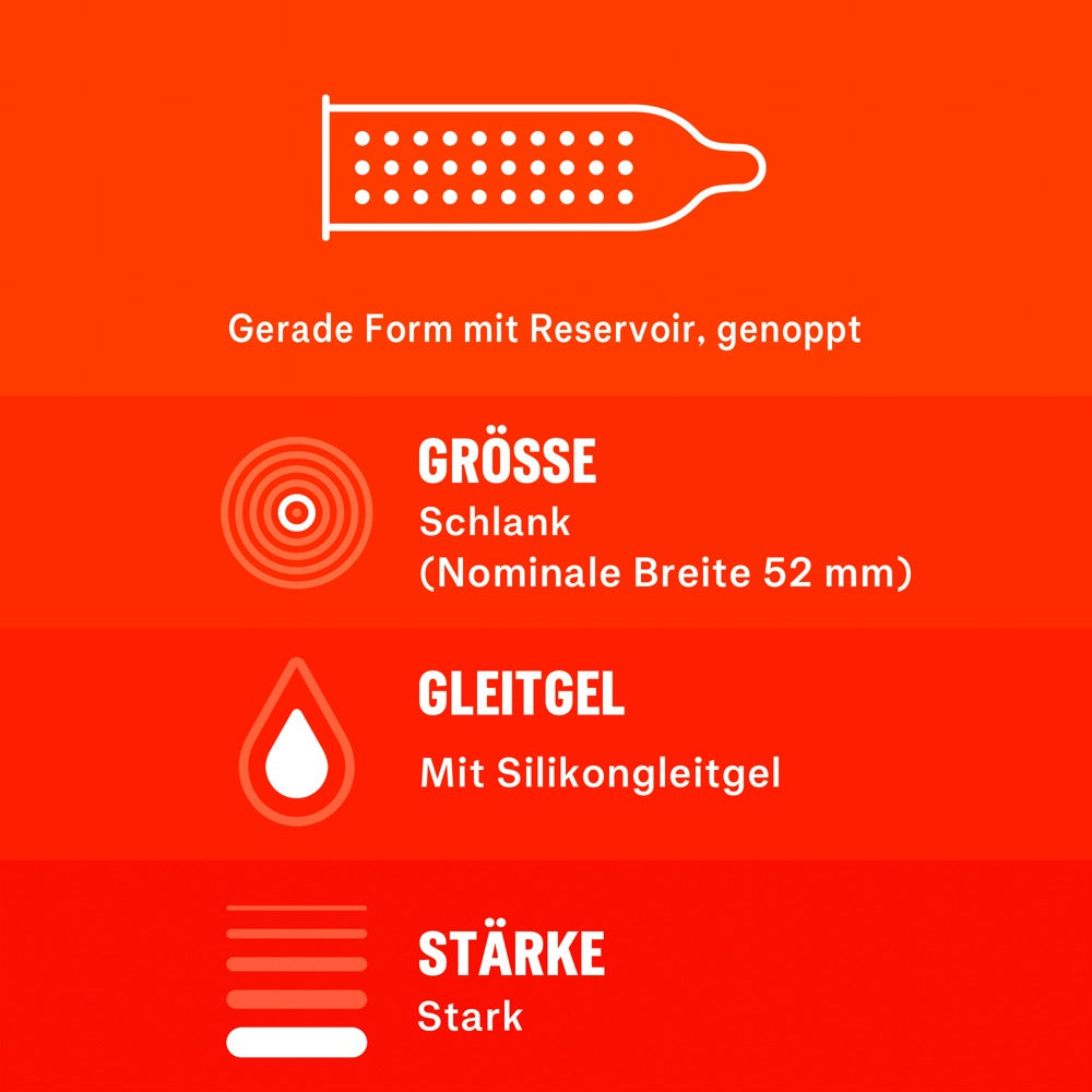 Durex Surprise Mix med tynde, rillede, prikkede og jordbærkondomer