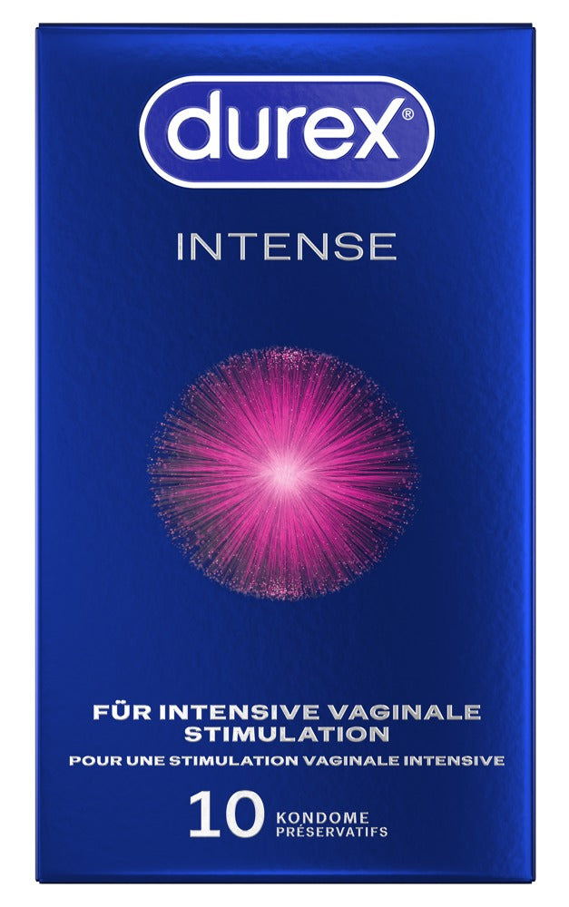 Durex Intense Orgasmic – kondomer med Desirex-gel 56 mm