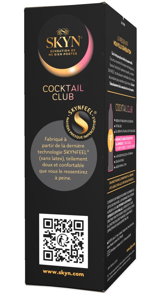 SKYN Cocktail Club – Latexfri Kondom Mix (9 stk.)