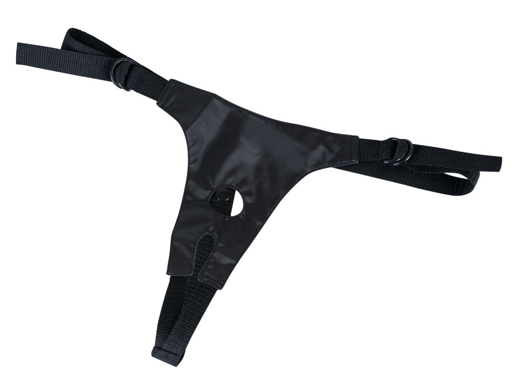 Strap-on harness med realistisk dildo, anal dildo og G-punkt dildo