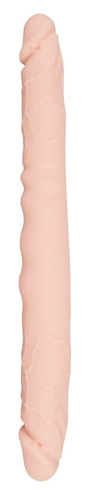 Dobbeltsidet Realistisk Dildo – Fleksibel Silikone & To Forskellige Ender