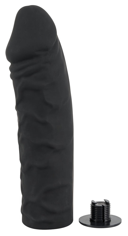 Strap-on dildo med 4,3 cm diameter til fyldig parleg