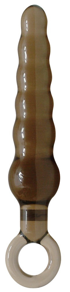 Wavy Anal Beads with Holding Ring