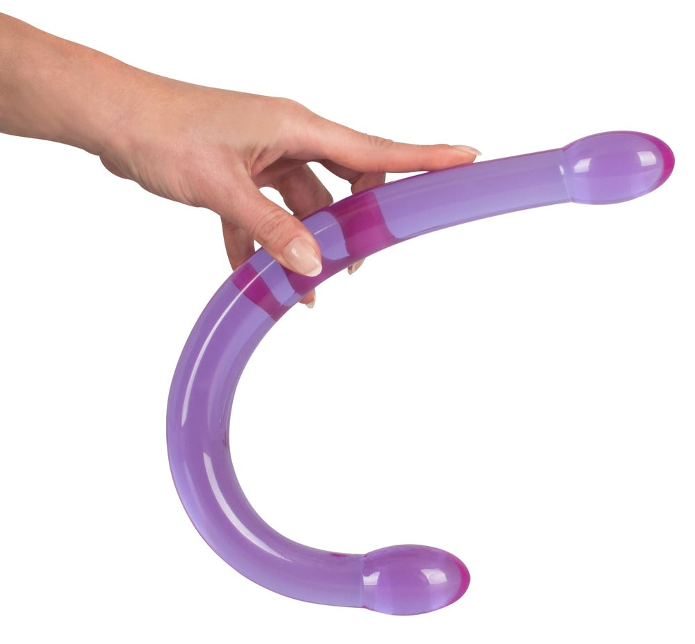 Candy Flexy Lover – Ekstra Lang Dobbeltdildo i Fleksibel PVC
