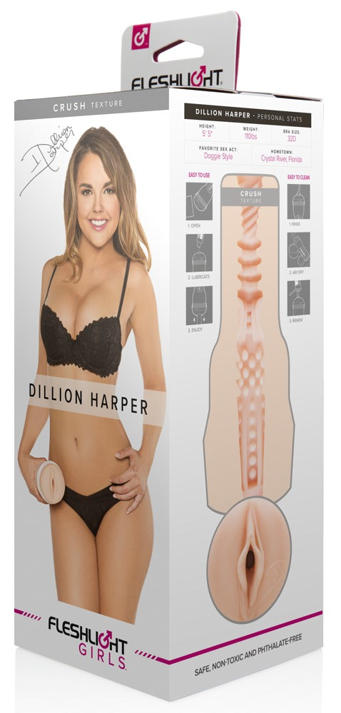 Dillon Harper Crush Masturbator – Realistisk Replika