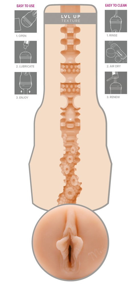 Mia Malkova LVL Up Masturbator – Fleshlight