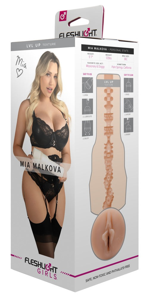 Mia Malkova LVL Up Masturbator – Fleshlight