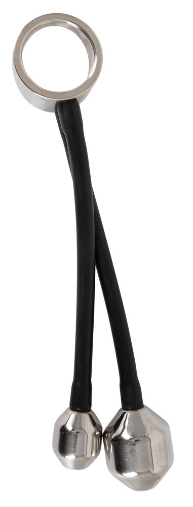 Metal Ring med Tunge Plugvægt – Dual Stimulation Design