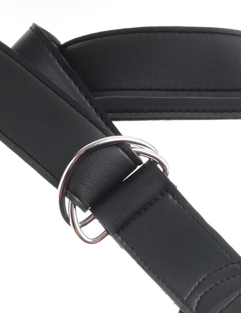 King Cock Strap-On Sæt 9” – stor realistisk dildo med 3 ringe og justerbart harness