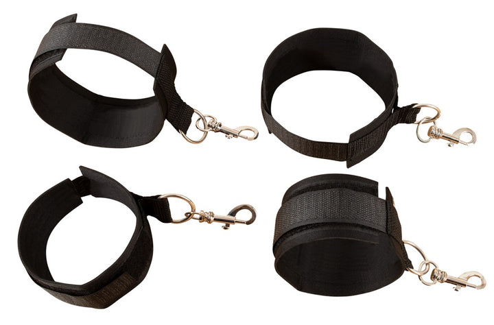 Sengestrop Sæt med Manchetter & Øjenmaske