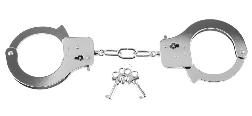 Bondage håndjern med 2 nøgler og safety lever