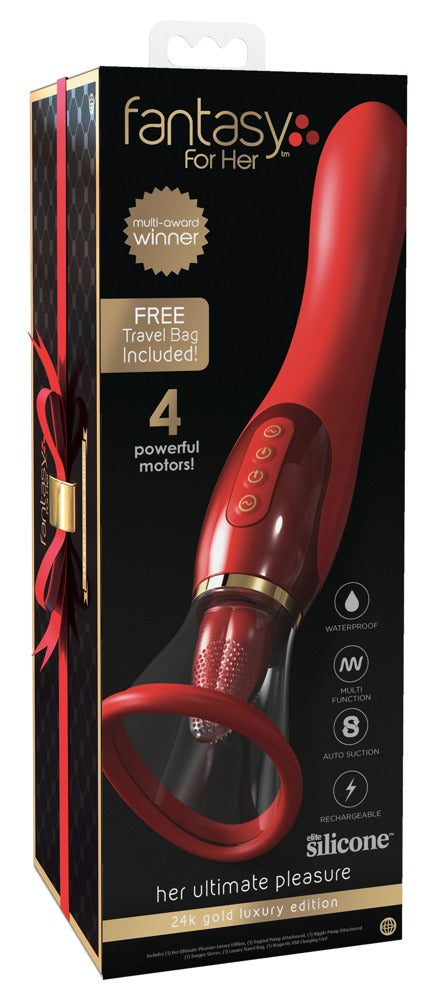 3-in-1 Suction & G-Spot Vibrator – Elegant Multistimulator i Luksusudgave