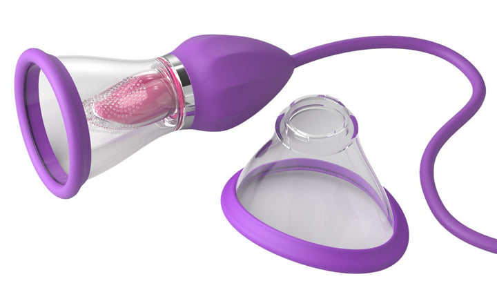 Ultimate Pleasure Max – 3-i-1 Vibrator, Vibro-Tunge & Intim Suction Cup
