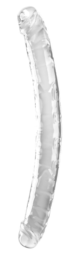 18" Transparent Dobbeltdildo – King Cock Clear