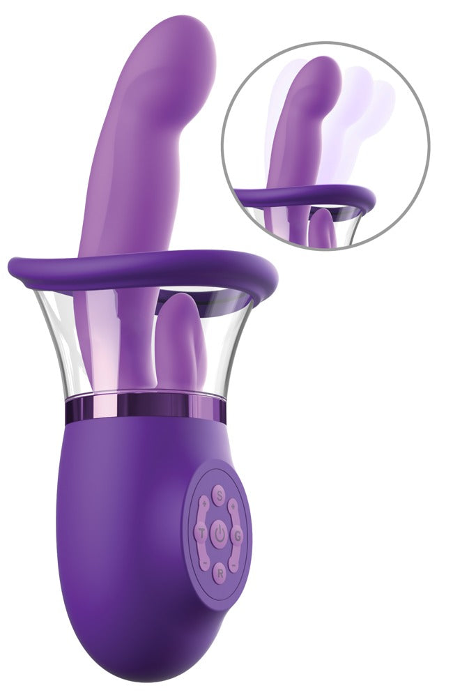 Ultimate Pleasure Pro Plus – G-Spot Vibrator med Suction Cup & Vibro-Tunge