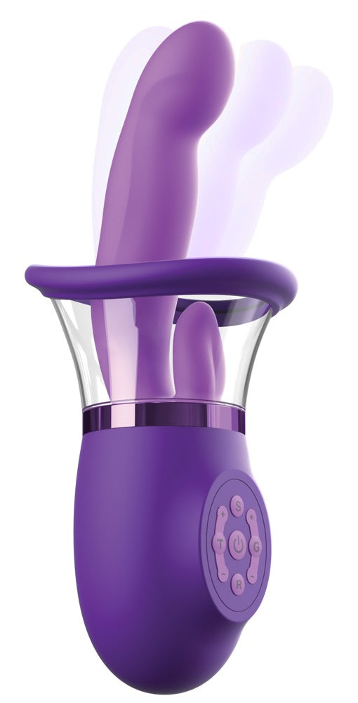 Ultimate Pleasure Pro Plus – G-Spot Vibrator med Suction Cup & Vibro-Tunge