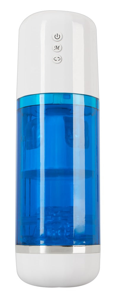 Rechargeable 3 Function Masturbator – Rotation, Bevægelse &amp; Vibration