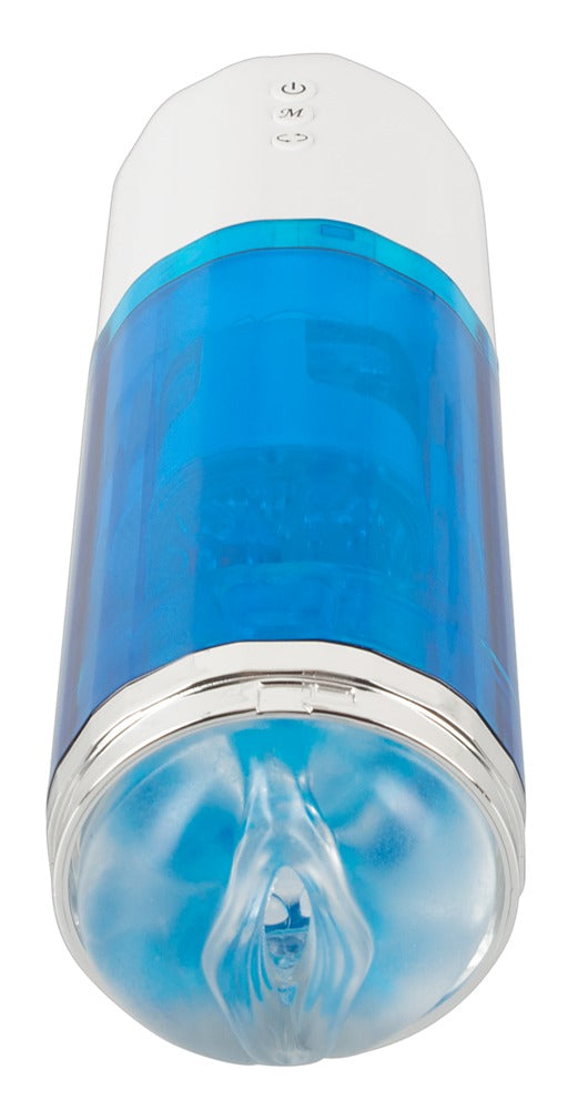 Rechargeable 3 Function Masturbator – Rotation, Bevægelse &amp; Vibration