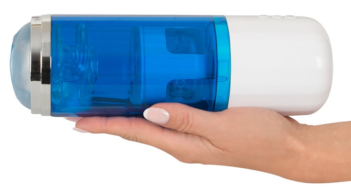 Rechargeable 3 Function Masturbator – Rotation, Bevægelse &amp; Vibration