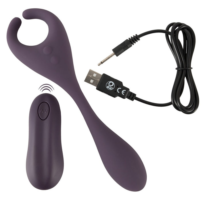 Remote Controlled Double Couple’s Vibrator – Intens dobbel- & trippelstimulering
