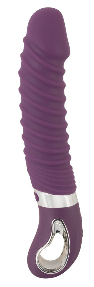 Sweet Smile Warming Soft vibrator med praktisk ringformet håndtag