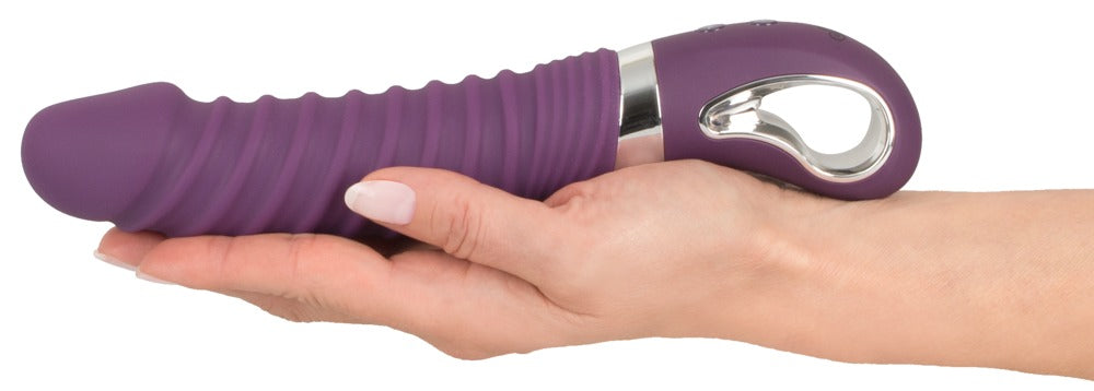 Sweet Smile Warming Soft lilla vibrator med varmefunktion op til 45°C