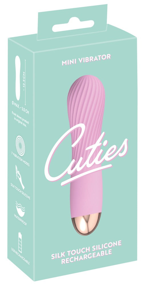 Cuties 2nd Generation Pink Mini Vibrator - EternaNordic