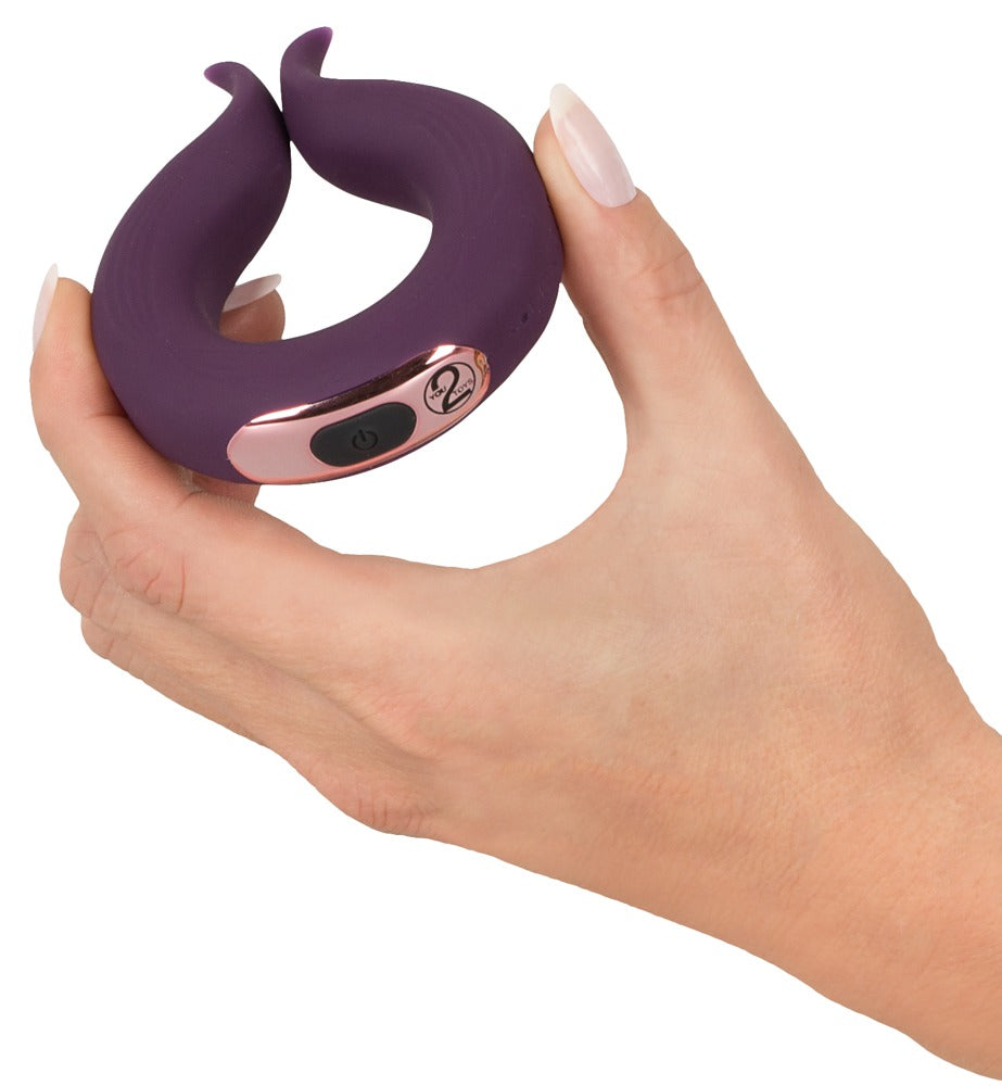Couple’s Ring-Shaped Vibrator – Fleksibel & Kompakt Nydelse | Couples Choice - EternaNordic