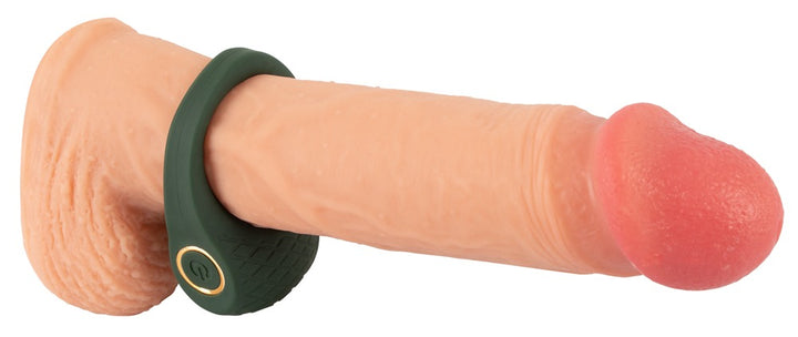 Vibro Cock Ring med dobbelt stimulering – Emerald Love