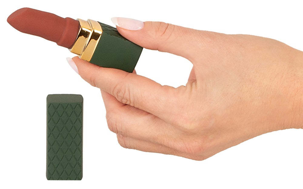 Emerald Love lipstick vibrator i elegant læbestift-design