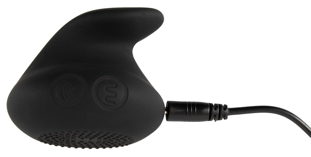 Rebel RC Vibro Butt Plug with Cock & Ball Rings