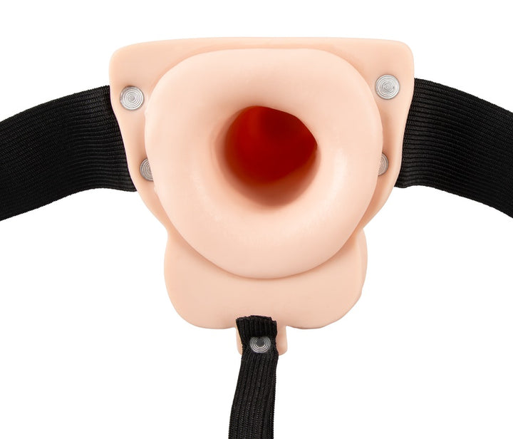 You2Toys Vibrerende Strap-On Sleeve – hult penis sleeve med 7 vibrationer og USB-opladning