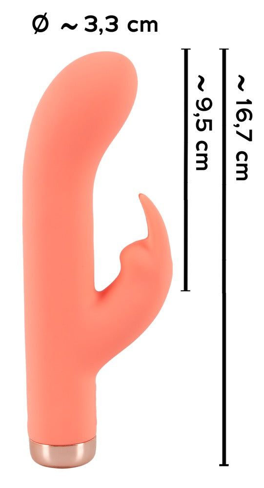 Genopladelig rabbit vibrator til G-punkt og klitoris