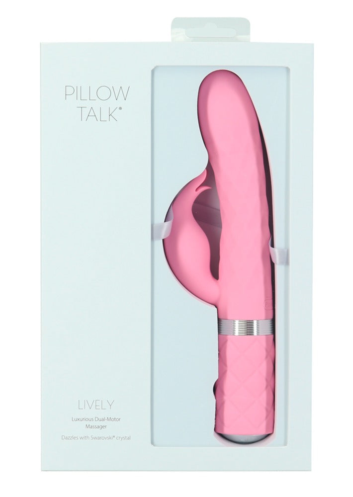 Lively Rabbit Vibrator med Swarovski-knap