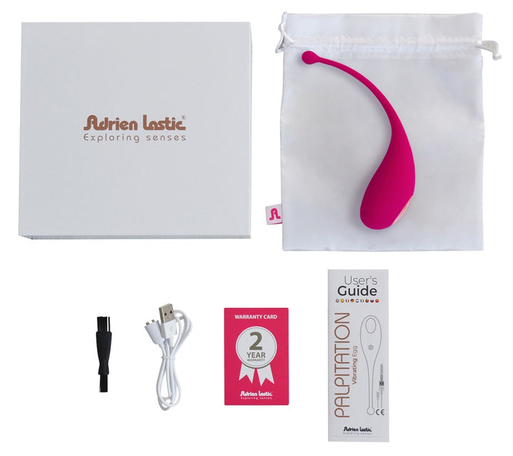 Adrien Lastic Palpitation Vibro-Bullet – App-Styret Vibrator med AdLove - EternaNordic