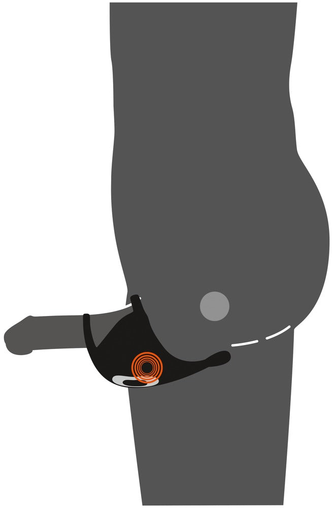 Cock Ring med RC Kuglemassager – Dobbelt Stimulation & Erektionsboost