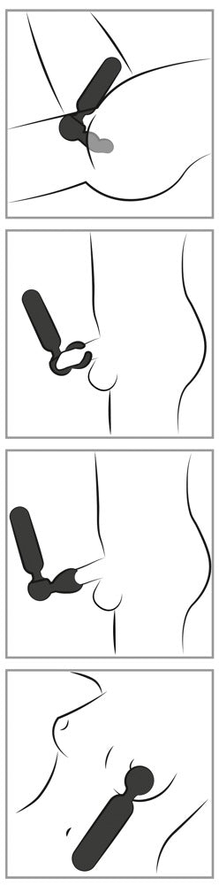 Coup!es Choice Massage Wand – Med 3 Udskiftelige Vedhæftninger