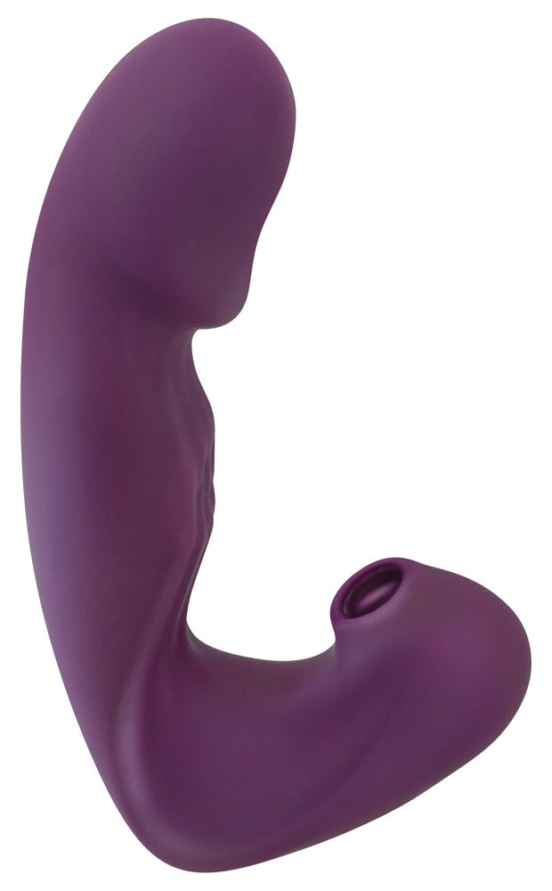 Javida 4 Function Vibrator med Klitorissuger &amp; Bankefunktion