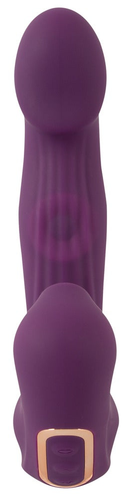 Javida 4 Function Vibrator med Klitorissuger &amp; Bankefunktion