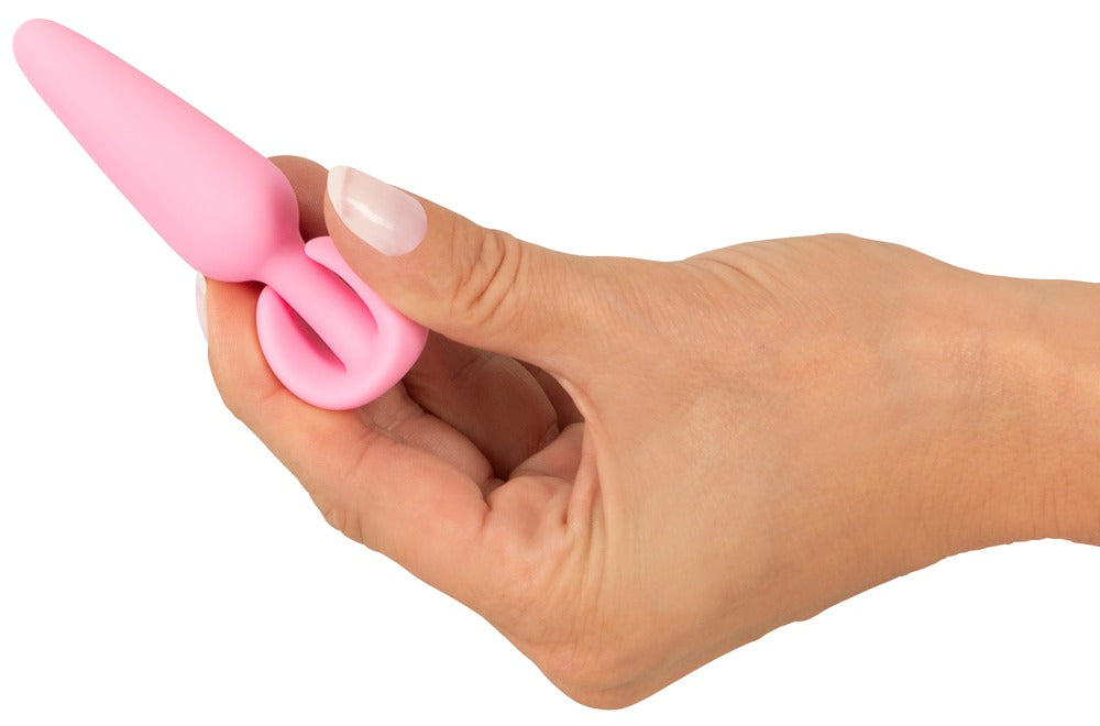 Cuties Mini Butt Plug – Classic Cone Shape, Soft Silicone & Safe Stopper
