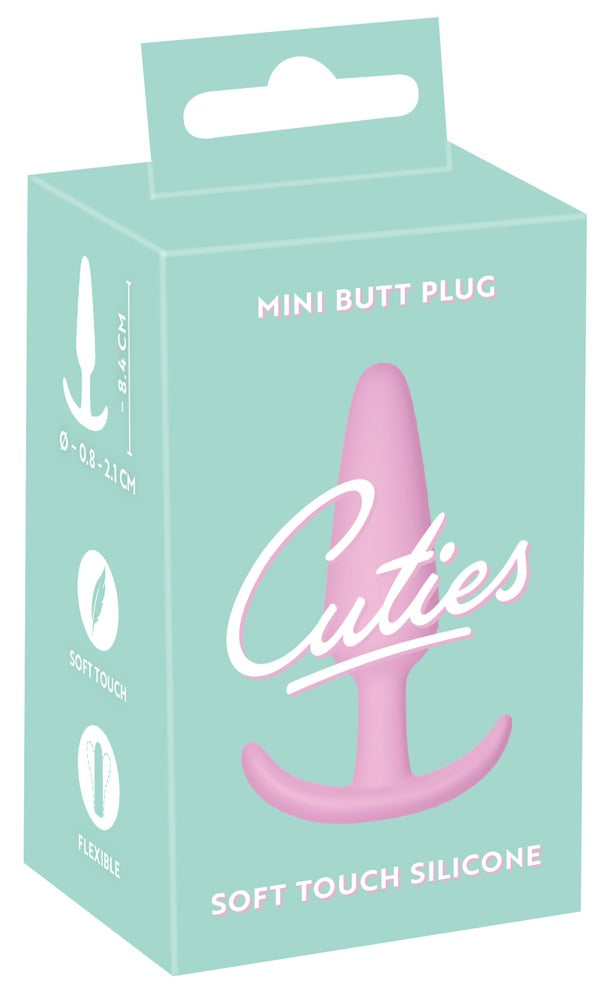 Cuties Mini Butt Plug – Classic Cone Shape, Soft Silicone & Safe Stopper