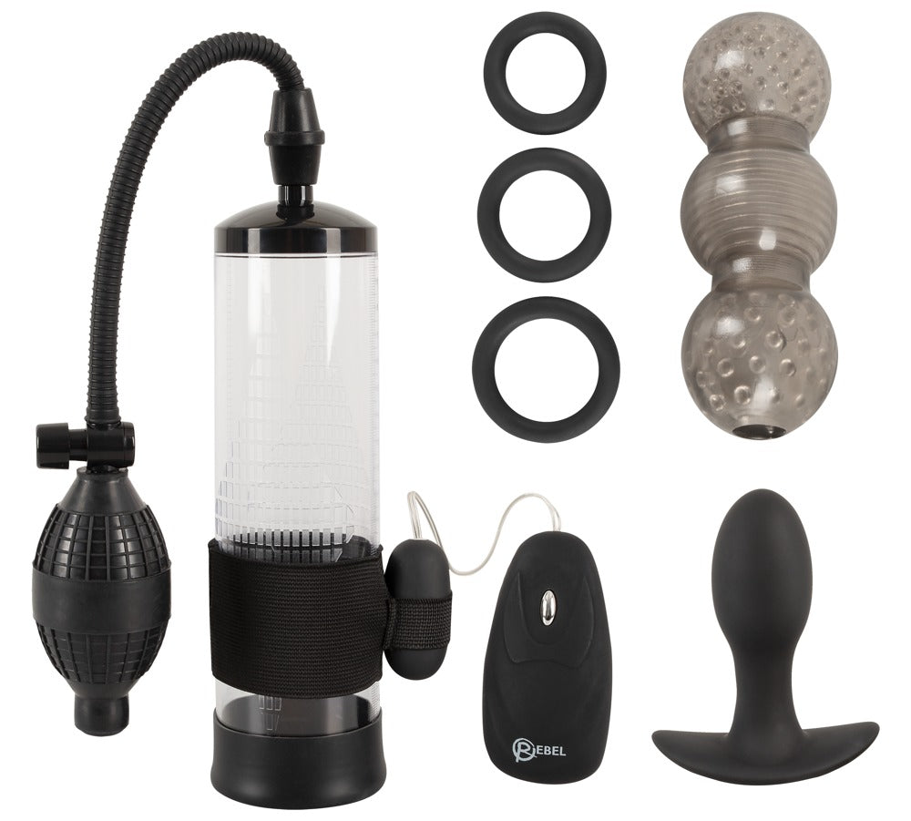 Men’s 7-Piece Training & Pleasure Set – Penis, Prostata & Erektion i Perfekt Balance