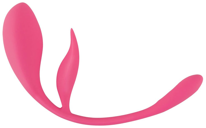 Sweet Smile RC Double Pleasure Love Ball – Fjernbetjent Love Egg med Klitorisstimulator - EternaNordic