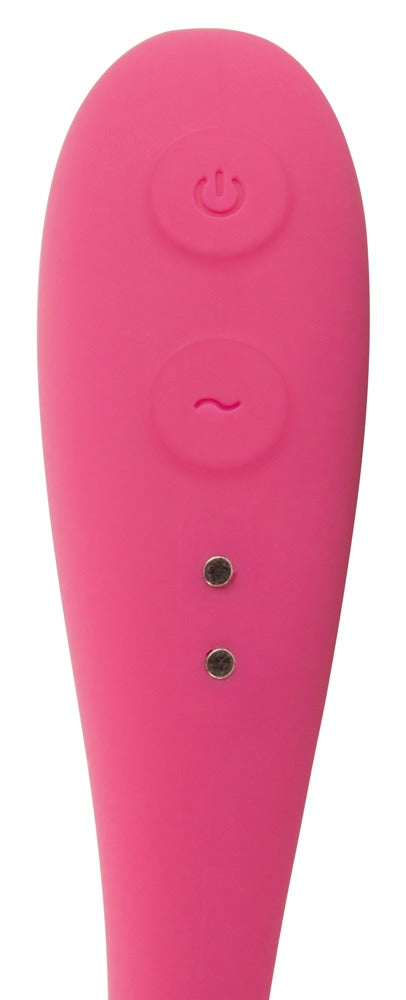 Sweet Smile RC Double Pleasure Love Ball – Fjernbetjent Love Egg med Klitorisstimulator - EternaNordic