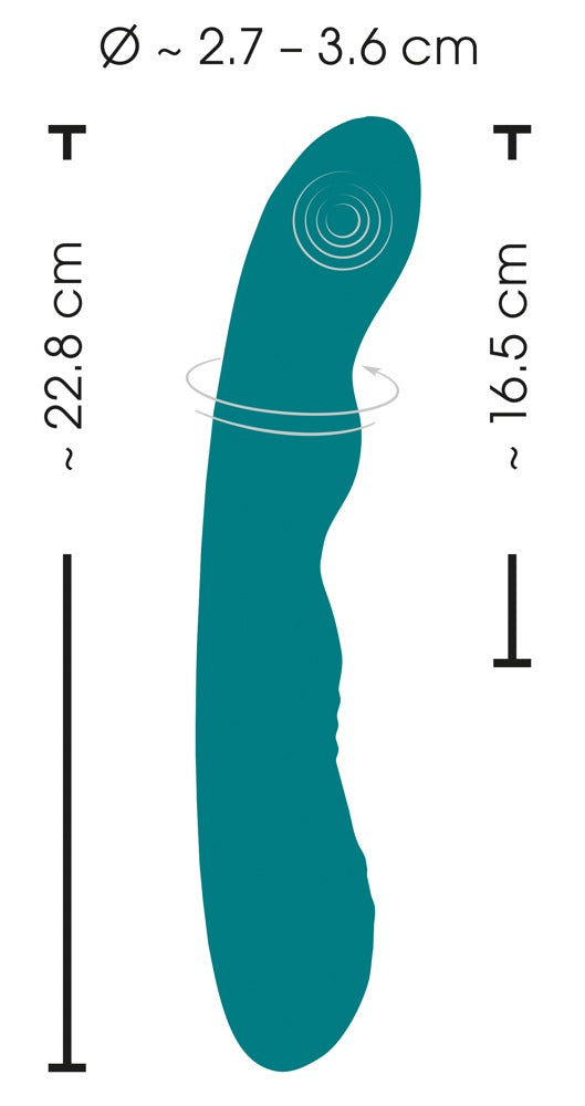 Sweet Smile Rotating G-Spot Vibrator – roterende G-punktsvibrator med 10 vibrationsmodes