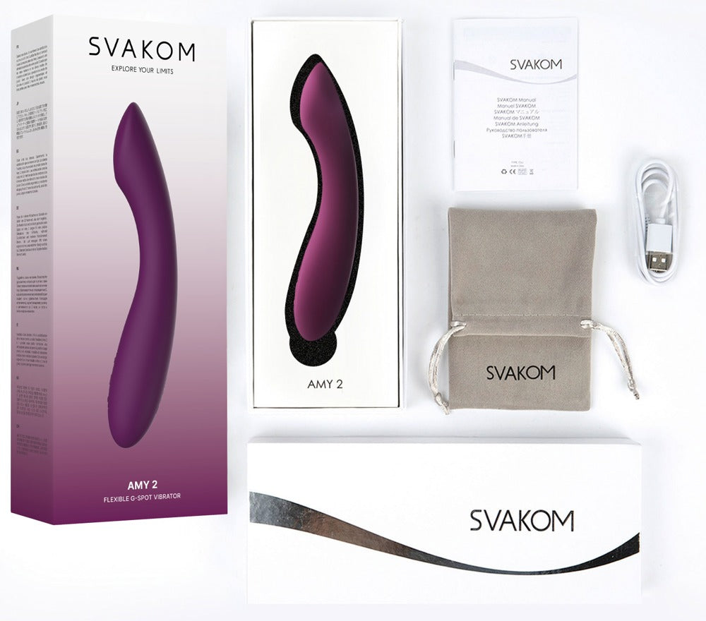 SVAKOM Amy 2 G-punkts- &amp; Klitorisvibrator