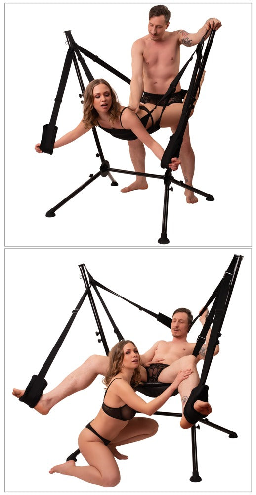 You2Toys fritstående sexgynge med fire ben og silikonefødder