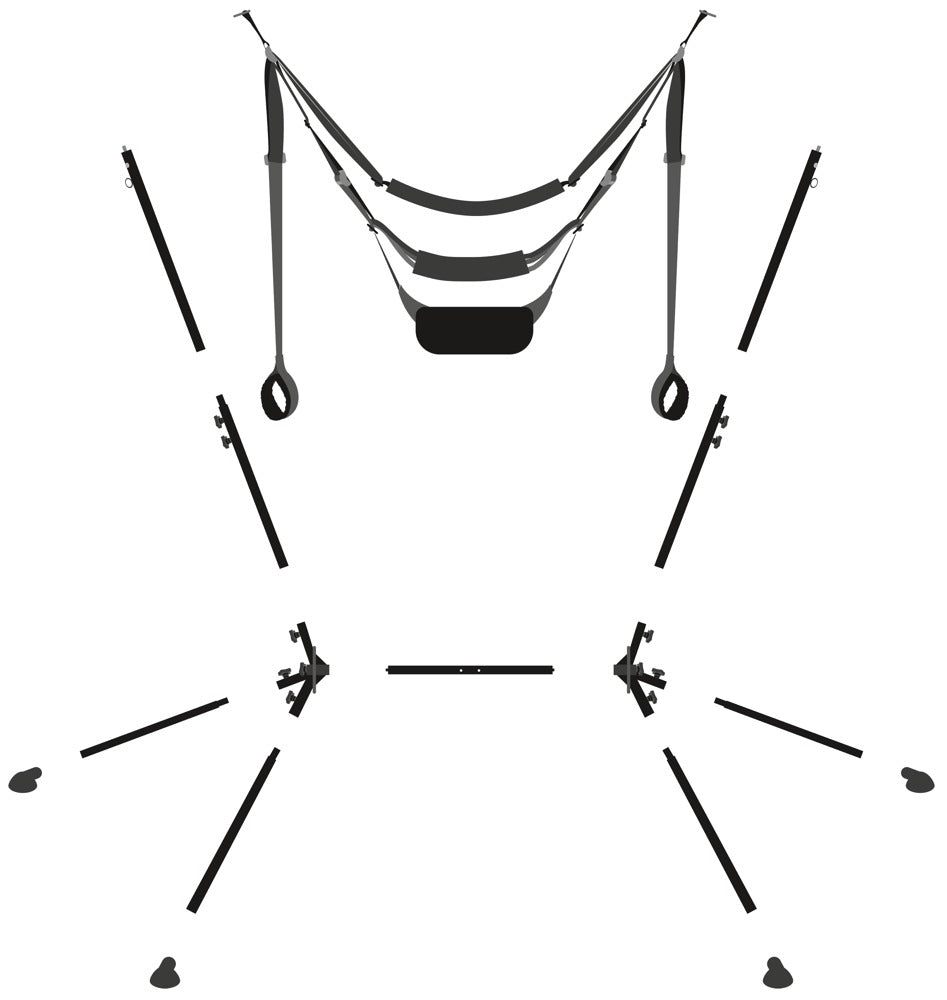 Fritstående Sexgynge