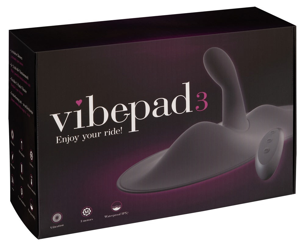 Ridebar Vibrerende Pude med 3 Motorer & G-punkt-Vibrator - EternaNordic